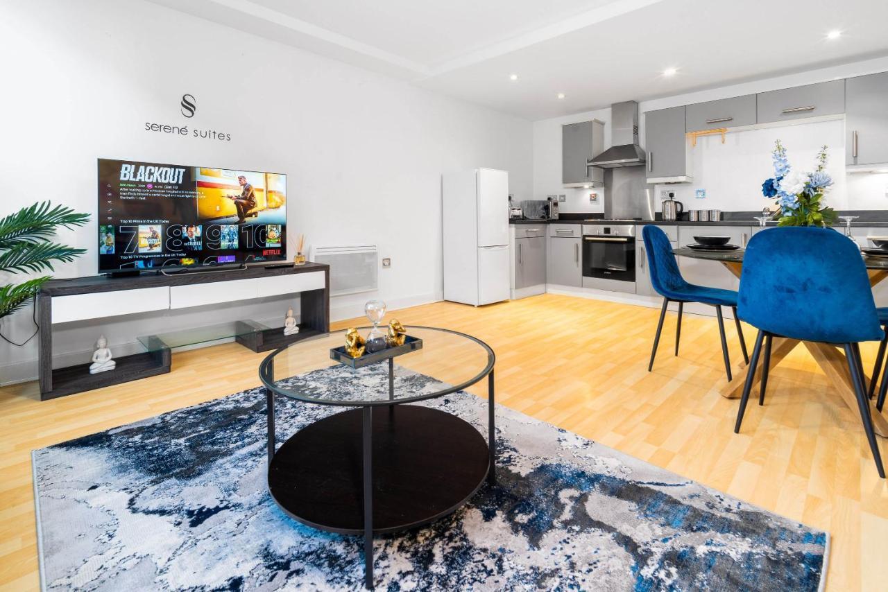Beautiful Birmingham Central Spacious Apartment-Free Parking, Wifi, Contractors, Hs2, Bullring, Birmingham City Fc Extérieur photo